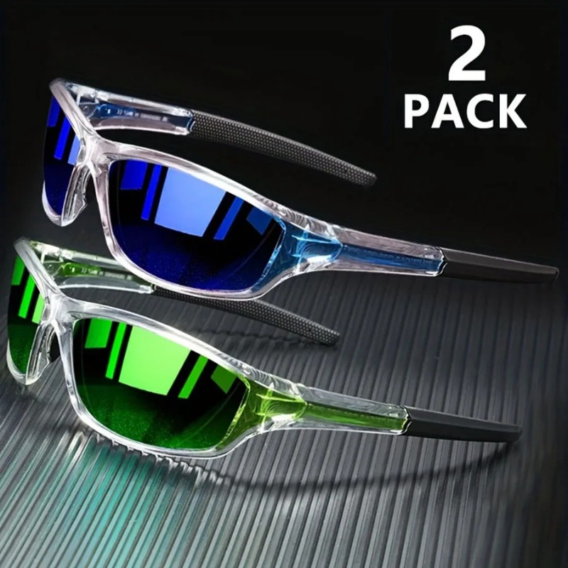 Outdoor Sport Activity - 1/2PCS Sports Sunglasses for Men Lightweight
