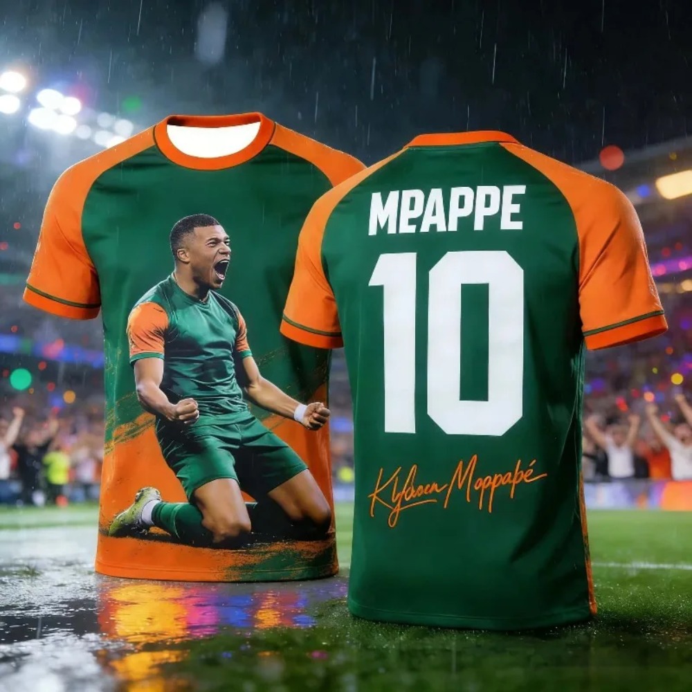 Outdoor Sport Club - Summer 3D Print Mbappé Sport Quick-dry
