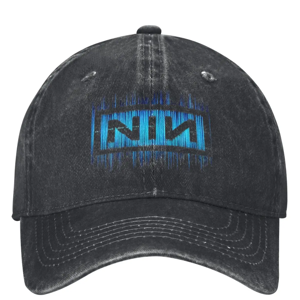 Outdoor Sport Logo - Dark Blue NIN Retro Logo Nine