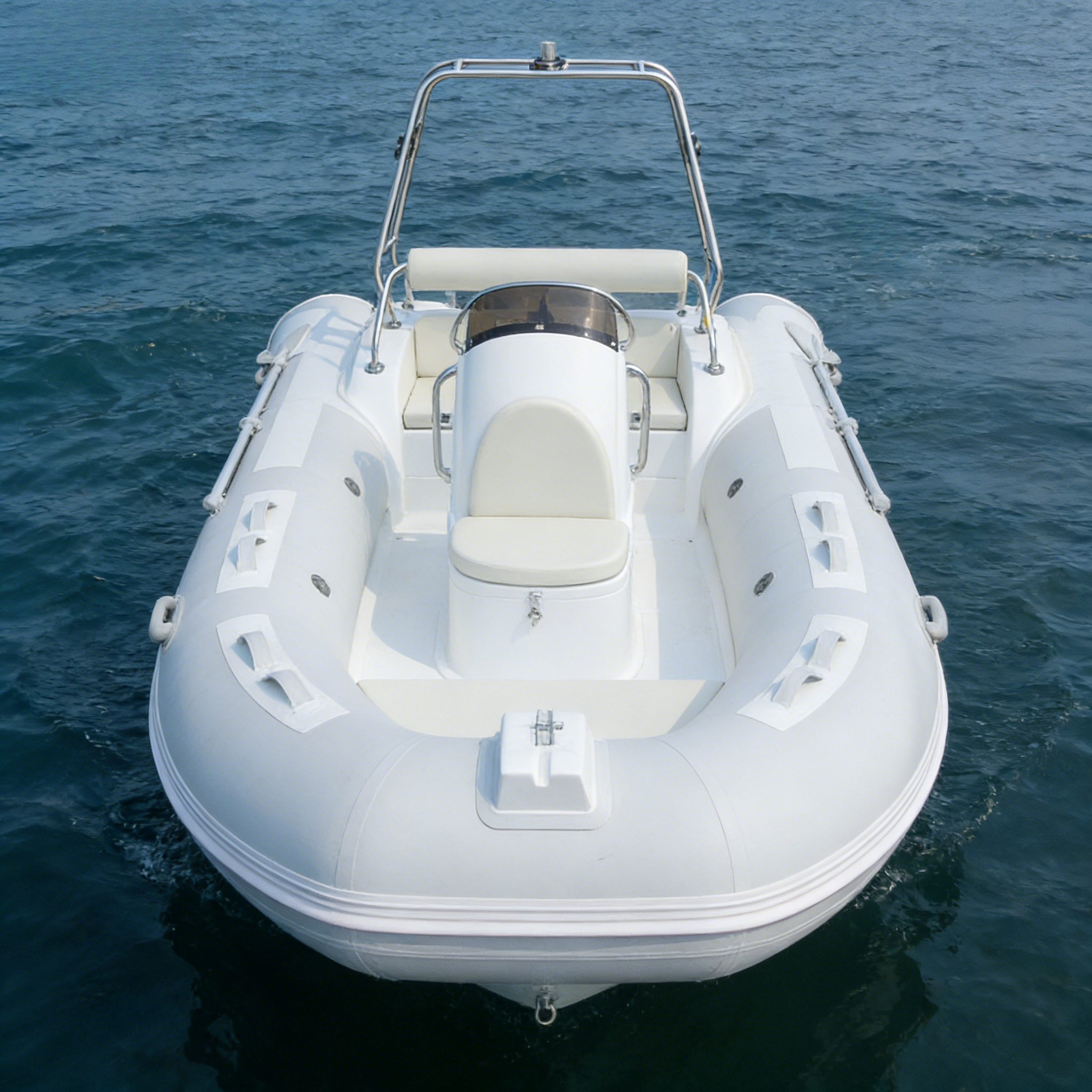 Outdoor Sport Logo - RIB Inflatable Boat Luxury Fiberglass Floor