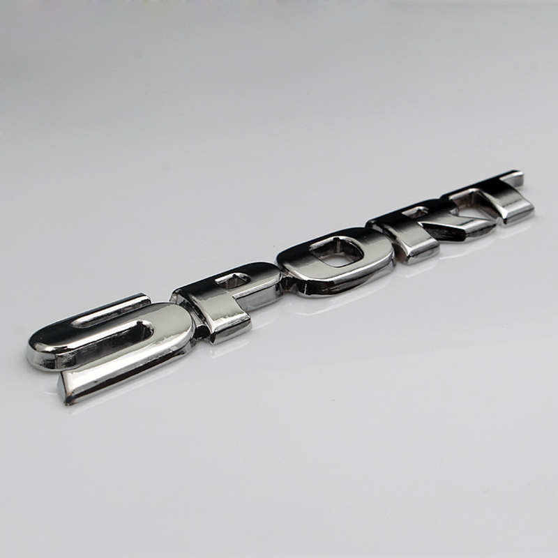 3D Chrome ABS Car Letters Logo - Outdoor Sport Logo recensione e prezzo