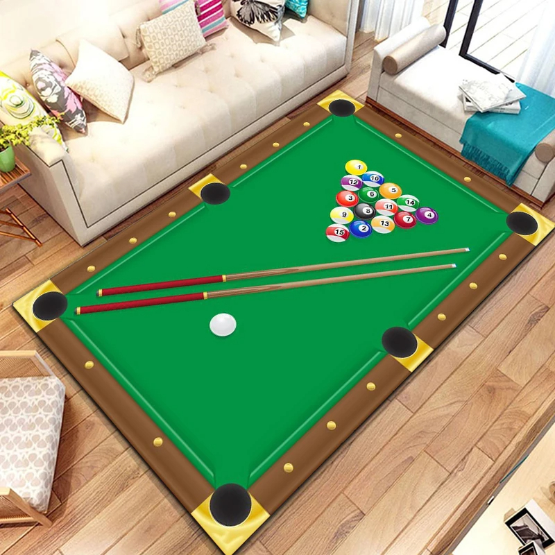 Billiards Area Rug, Ball Game  - Outdoor Sport Live recensione e prezzo