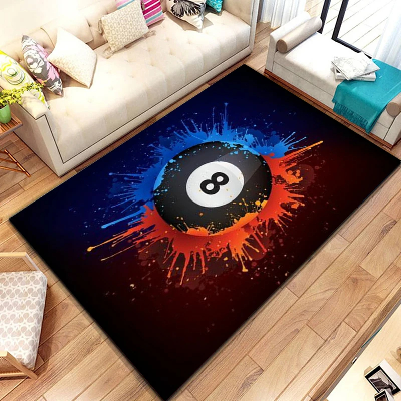 Billiards Area Rug, Ball Game  - Outdoor Sport Live recensione e prezzo