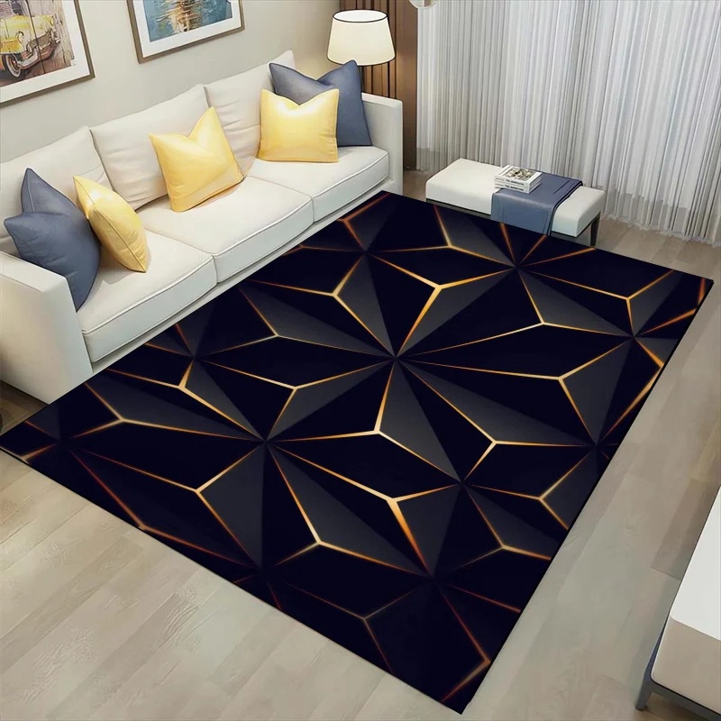 3D Geometric Carpet Neon Light - Outdoor Sport Live recensione e prezzo