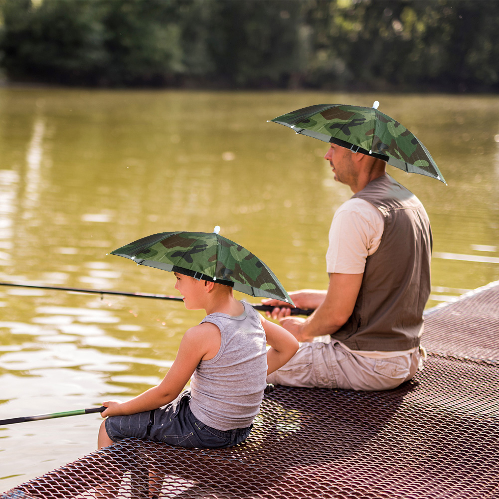Umbrella Hat Sunscreen Fishing - Outdoor Sports Umbrella recensione e prezzo