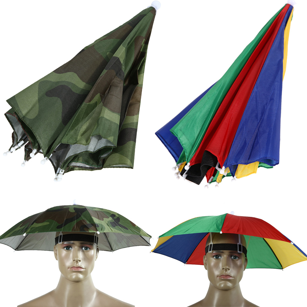 Umbrella Hat Sunscreen Fishing - Outdoor Sports Umbrella recensione e prezzo