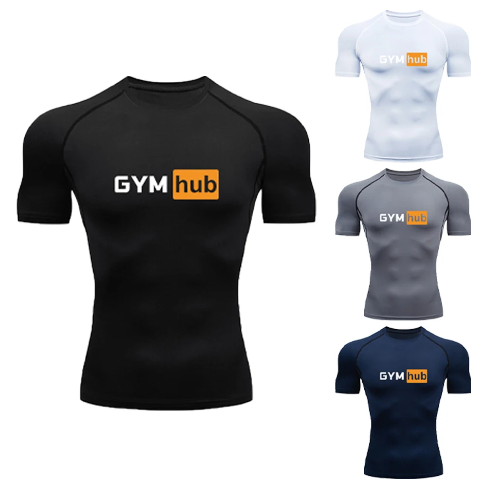 Gym Hub Printed Men's Compress - Outdoor Sport.Hub recensione e prezzo