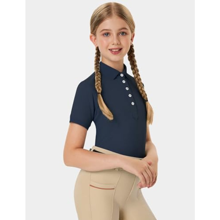 Girls Equestrian Shirt Short S - Polo Shirt Equestrian recensione e prezzo