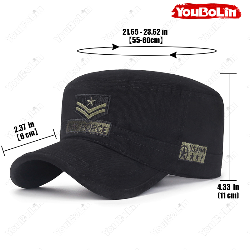 Flat-Top Military Cap, Unisex, - Academy Sports Outdoor recensione e prezzo