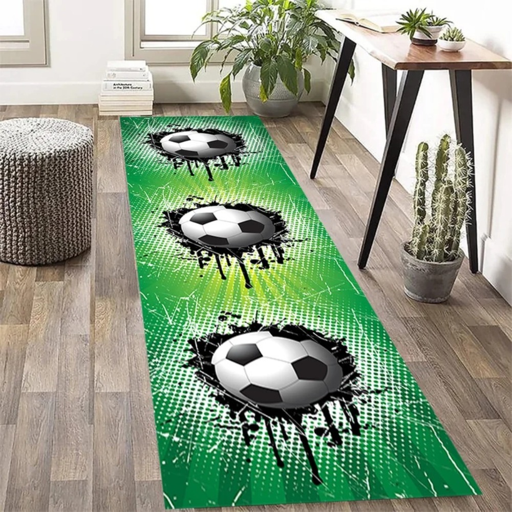 Soccer Ball Print Runner Rug A - Outdoor Sport Live recensione e prezzo
