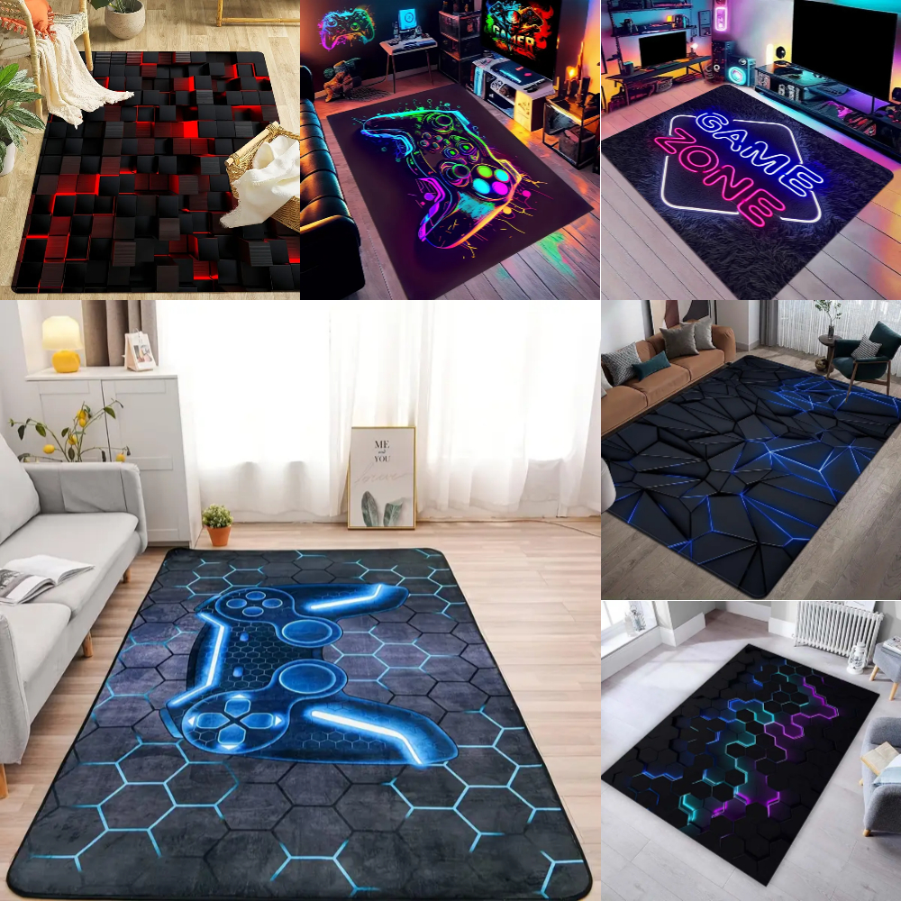 1pcs 3D Geometric Carpet Game  - Outdoor Sport Live recensione e prezzo