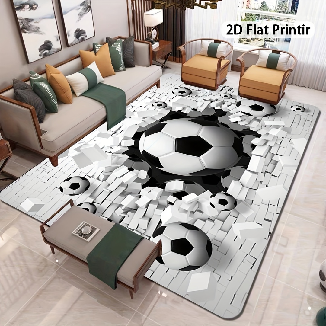Soccer Ball 3D Effect Rug Flan - Outdoor Sport Live recensione e prezzo