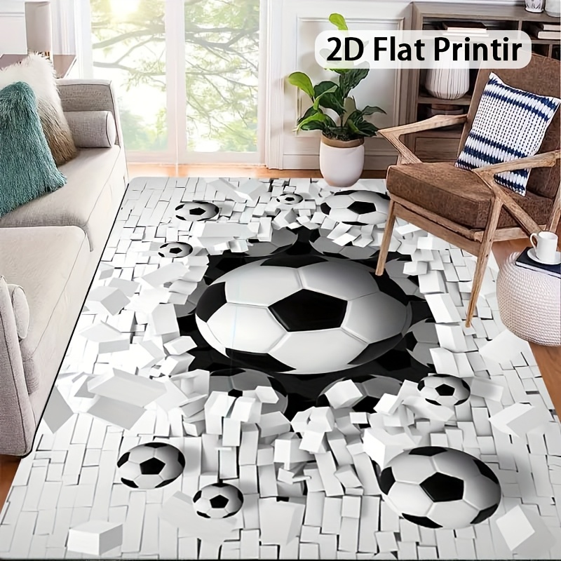 Soccer Ball 3D Effect Rug Flan - Outdoor Sport Live recensione e prezzo