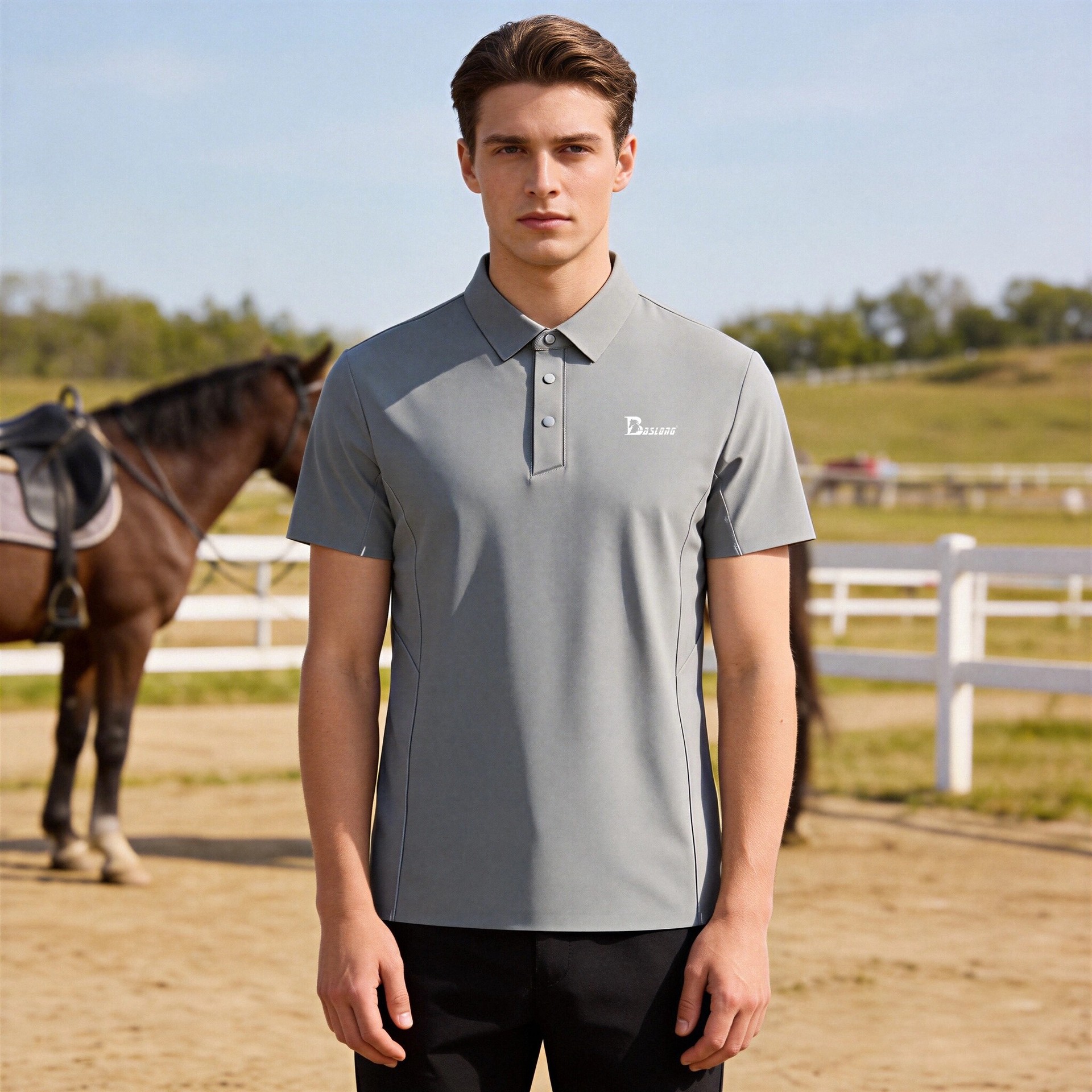Baslong Equestrian Quick-dry P - Polo Shirt Equestrian recensione e prezzo