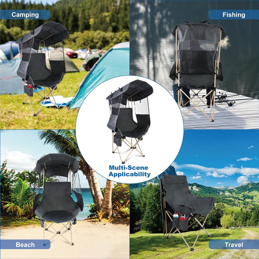 Camping Chairs Canopy Outdoor  - Outdoor Sports Umbrella recensione e prezzo