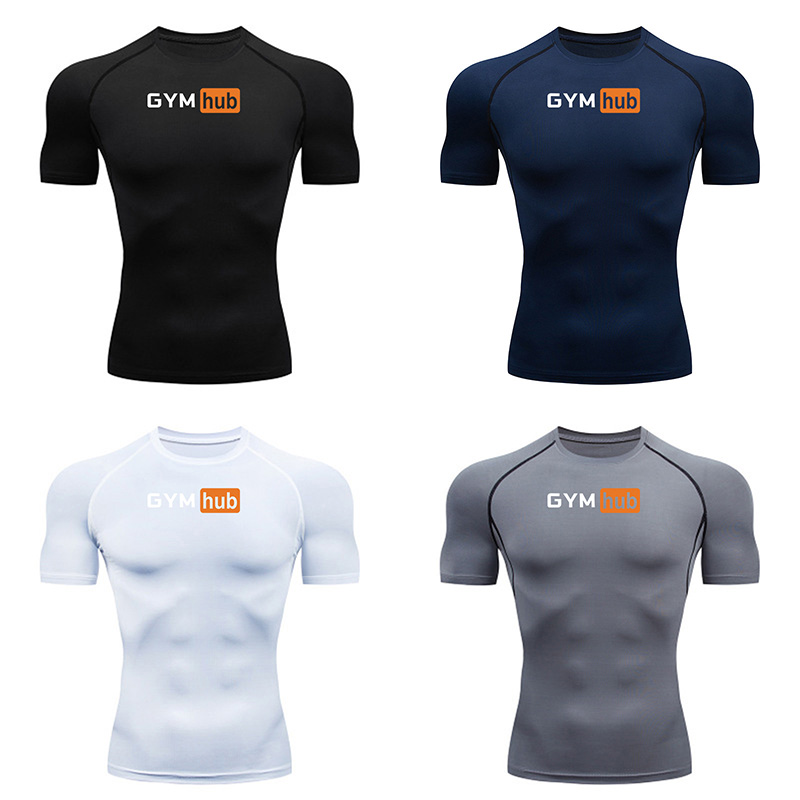 Gym Hub Printed Men's Compress - Outdoor Sport.Hub recensione e prezzo