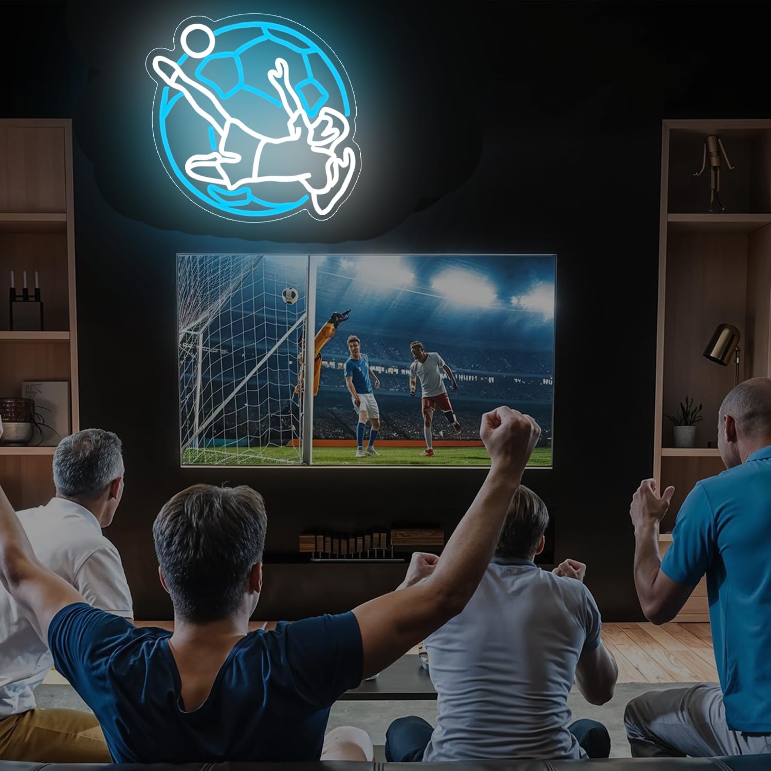 Soccer Neon Sign USB Powered L - Outdoor Sport Club recensione e prezzo