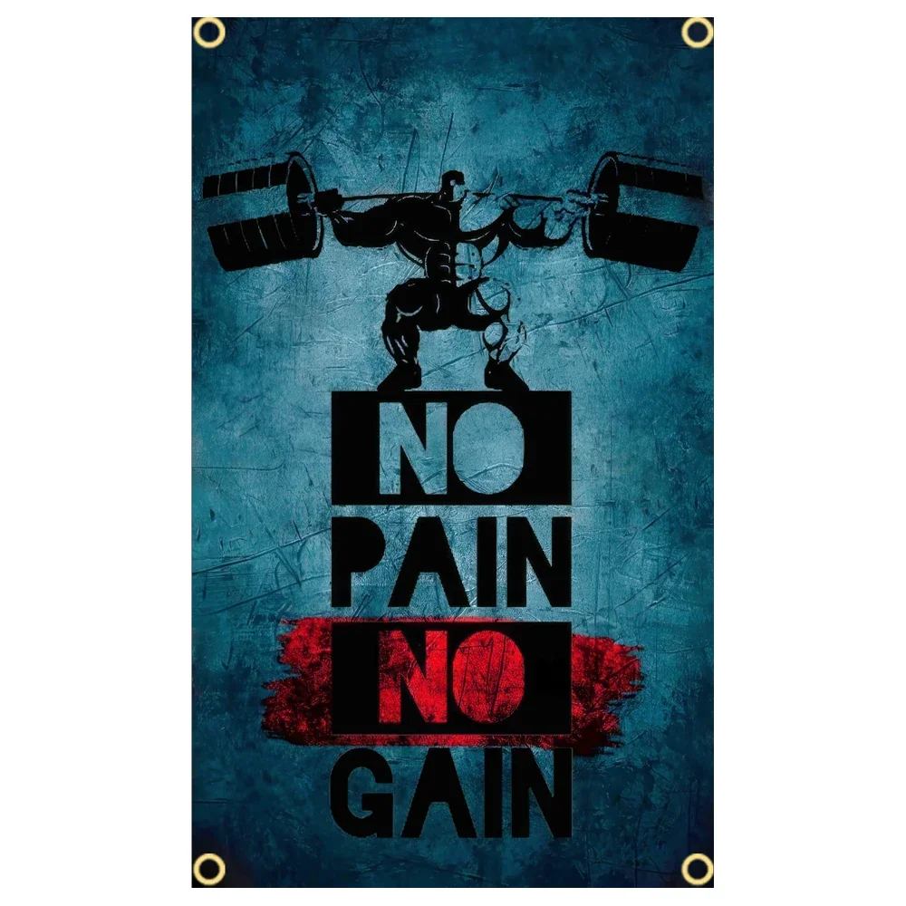 GYM Flag Message Signs Slogan  - Outdoor Sport Club recensione e prezzo