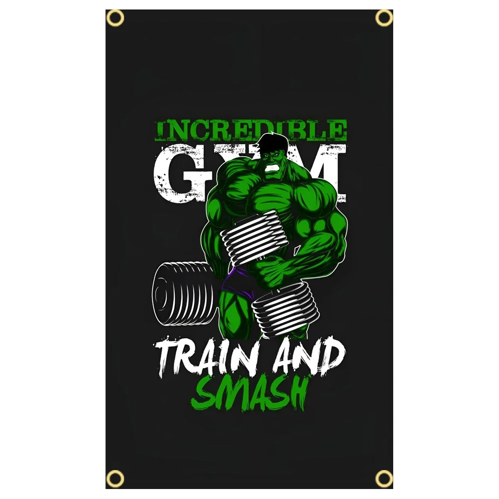 GYM Flag Message Signs Slogan  - Outdoor Sport Club recensione e prezzo