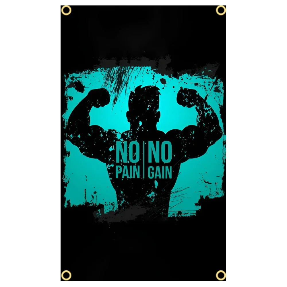 GYM Flag Message Signs Slogan  - Outdoor Sport Club recensione e prezzo